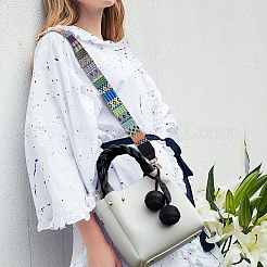 1 Geldbörse aus PU-Leder und 1 verstellbare Taschengurte aus Nylon im Boho-Stil&nbsp;FIND-WR0010-16