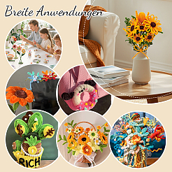 300 Stück DIY-Plüschstäbe&nbsp;DIY-PB0001-28