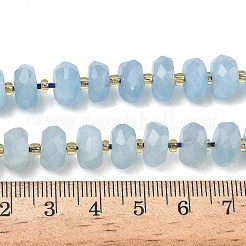 Natürliche Aquamarin Perlen Stränge&nbsp;G-L642-J03-03