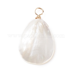 Anhänger der natürlichen Trochidenschale / Trochusschale&nbsp;X-PALLOY-JF01393