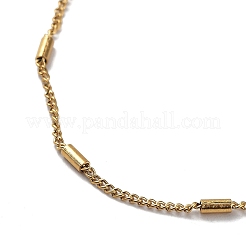 Ionenplattierung (IP) 304 Edelstahl-Säulen-Panzerketten&nbsp;NJEW-D045-08G