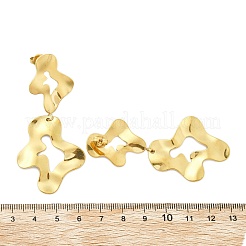 Ohrstecker aus 304 Edelstahl für Damen&nbsp;EJEW-K268-13A-G