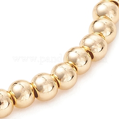 Stretcharmbänder aus Messingperlen für Damen&nbsp;BJEW-JB13460