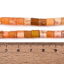 Natürliche Achat Perlen Stränge&nbsp;G-Q606-60A-01