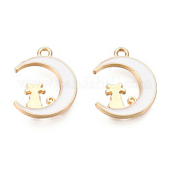 Aluminium Emaille Kätzchen Anhänger&nbsp;FIND-N048-028C