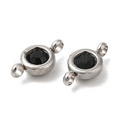 Ciondoli con connettore singolo in strass in acciaio inossidabile 304&nbsp;STAS-E194-13P-03