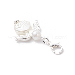 3 pieza de 3 estilos de aleación de ángel y ABS&nbsp;HJEW-JM04079