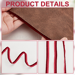 10 Yards Polyester-Lippenkordelbesatz&nbsp;OCOR-GA0002-09B