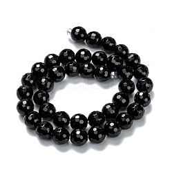 Fili di perline di onice nero naturale&nbsp;G-Z024-03B