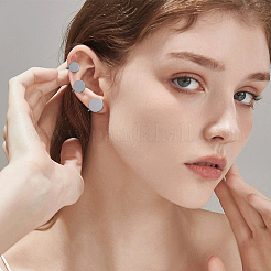 12 paire de boucles d'oreilles manchettes en acier inoxydable 304&nbsp;EJEW-HS0001-36P