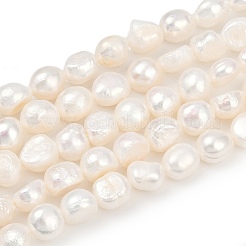 Brins de perles de culture d'eau douce naturelles&nbsp;PEAR-P064-20C-02A