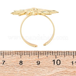 Offene Manschettenringe aus Messing&nbsp;RJEW-Z129-02G-03