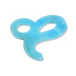 Pendentifs porte-clés en acrylique&nbsp;SACR-S608-04G-01