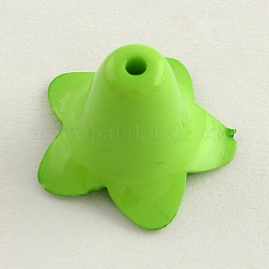 Opak Acryl Blume Perlkappen&nbsp;SACR-Q099-M55