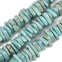 Natürliche Howlith Perlen Stränge&nbsp;X-G-A302-A01-03