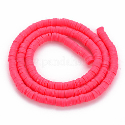 Chapelets de perle en pâte polymère manuel&nbsp;CLAY-T002-4mm-69