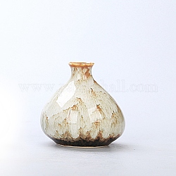 Keramikvase, Anzeige Dekoration, für Heimtextilien, zufälliges Flaschenmuster, alte Spitze, 70x70~74 mm