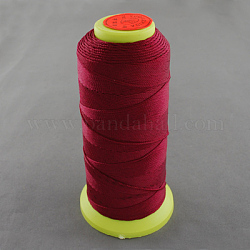 Nylon Sewing Thread, FireBrick, 0.8mm, about 300m/roll