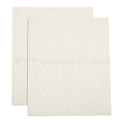 Nbeads diy marco de la aguja de perforación cubierto con tela, para adorno de apliques de costura artesanal, burlywood, 30x25 cm