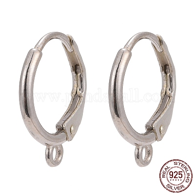 Wholesale 925 Sterling Silver Leverback Earring Findings