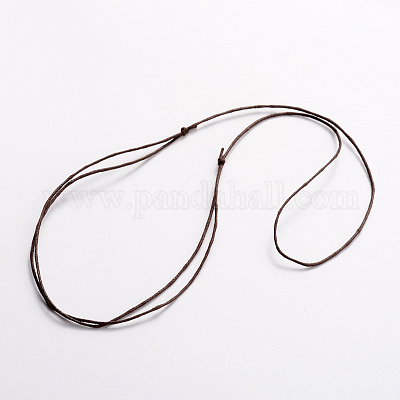 Waxed cotton clearance cord necklace wholesale