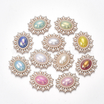 Legierung Cabochons&nbsp;PALLOY-T066-13-1