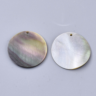 Schwarz Lippe Shell-Anhänger&nbsp;SSHEL-S251-36C-1