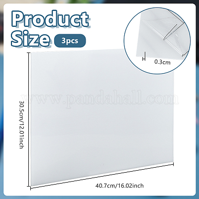 Feuilles de plastique&nbsp;FIND-WH0199-401E-02-1