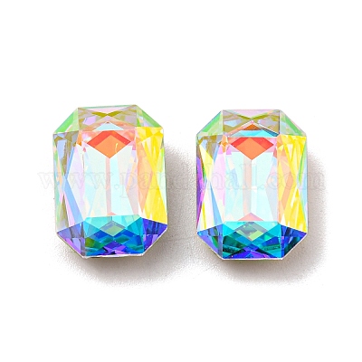 Cabochons de strass en verre&nbsp;RGLA-M017-I03-001ST-1