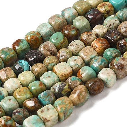 Chapelets de perles en turquoise naturelle G-P506-06B-1