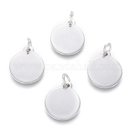 Подвески из нержавеющей стали марки 304 EJEW-L238-02C-P-1
