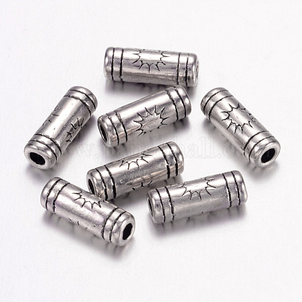 Stile tibetano perline tubo in lega X-LF0614Y-NF-1