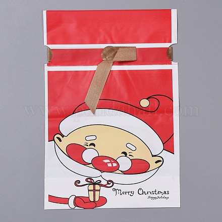 Bolsas de regalo de navidad con cordón ABAG-G008-A01-10-1
