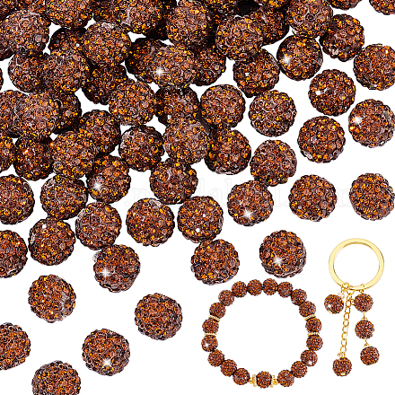 Pandahall Elite 100 pièces pavé de perles disco RB-PH0001-25D-1