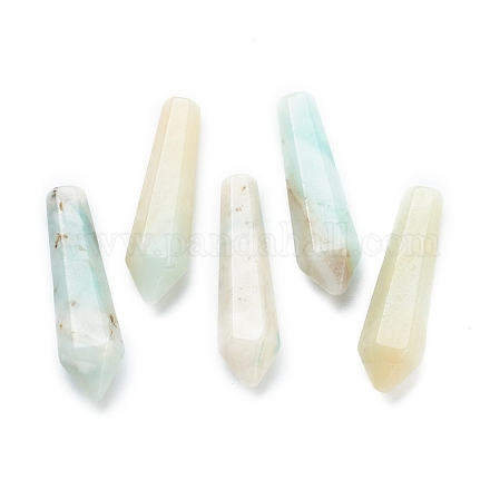 Natural Flower Amazonite Pointed Beads G-E490-C33-1