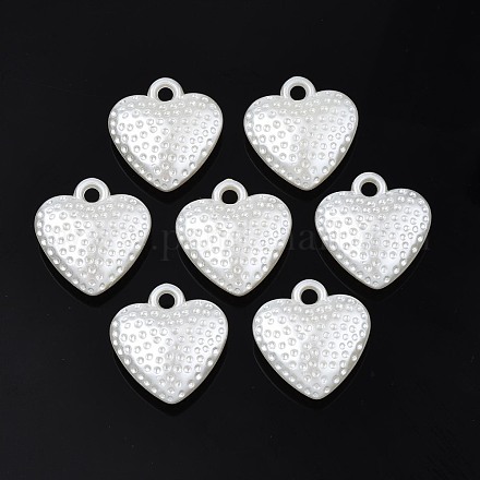 Colgantes de perlas de imitación de plástico abs KY-T023-011-1