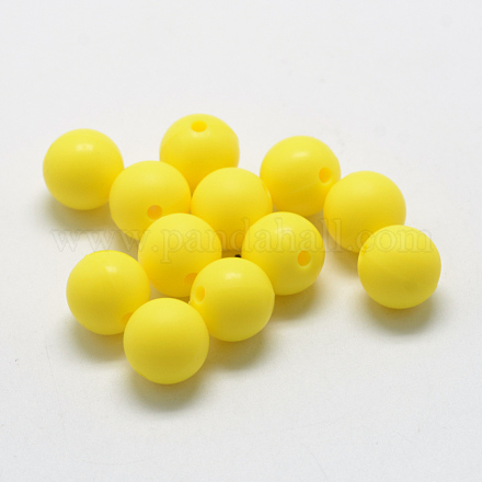 Perles de silicone écologiques de qualité alimentaire SIL-R008A-18-1