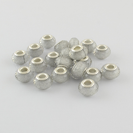 Perles européennes en résine de grand trou OPDL-R118-09A-1