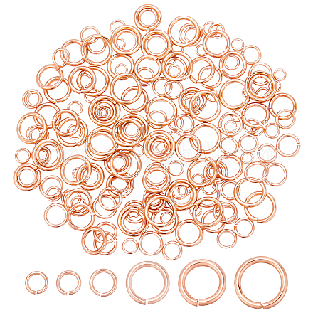 Ahandmaker 180 pieza de anillos abiertos de 2-6 mm KK-GA0001-40-1