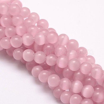 Chapelets de perles d'œil de chat X-CE-M011-10mm-27-1