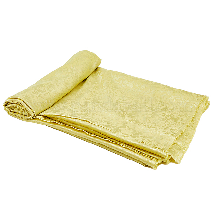 Polyestergewebe mit Blumenmuster&nbsp;DIY-WH0021-39A-1