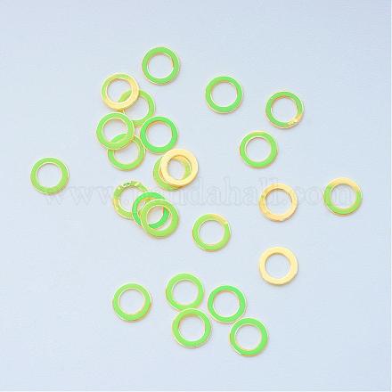 Орнамент аксессуары диск пластиковые бусины блестка PVC-R017-0520-1