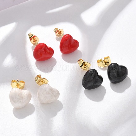 Orecchini in ottone&nbsp;EJEW-F359-06G-1