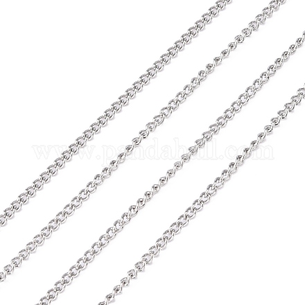 304 Stainless Steel Curb Chains CHS-R008-04-1