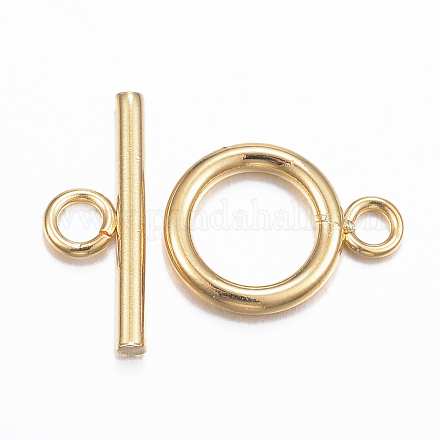 304 Stainless Steel Toggle Clasps STAS-E147-58G-1