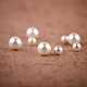 100 pz 2 perle di vetro stile perle HY-SZ0001-01-3