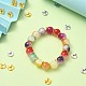 100Pcs 2 Colors Tibetan Style Wavy Spacer Beads TIBEB-YW0001-67-6