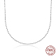 925 Sterling Silver Chain Necklace HY1372-1-1