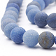 Natürlichen blauen Aventurin Perlen Stränge G-T106-209-2