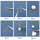 SUNNYCLUE 1 Box 10 Pairs DIY Shell Earrings Dangle Making Starter Kit Seashell Charms Sun Moon Star Charms Geometric Teardrop Beads for Jewelry Making Kits Beginner Women DIY Craft Supplies DIY-SC0020-47-4